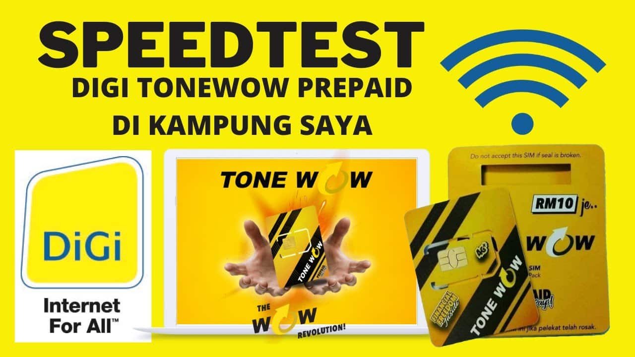 Speedtest Digi Tone Wow